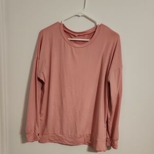 Lululemon Pink Long Sleeve Top